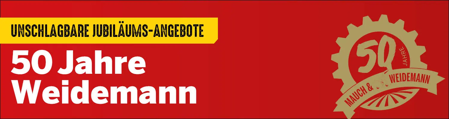 50 Jahre Weidemann Aktion Headerbild