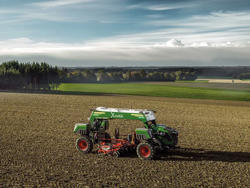 Fendt Xaver GT im Feldeinsatz