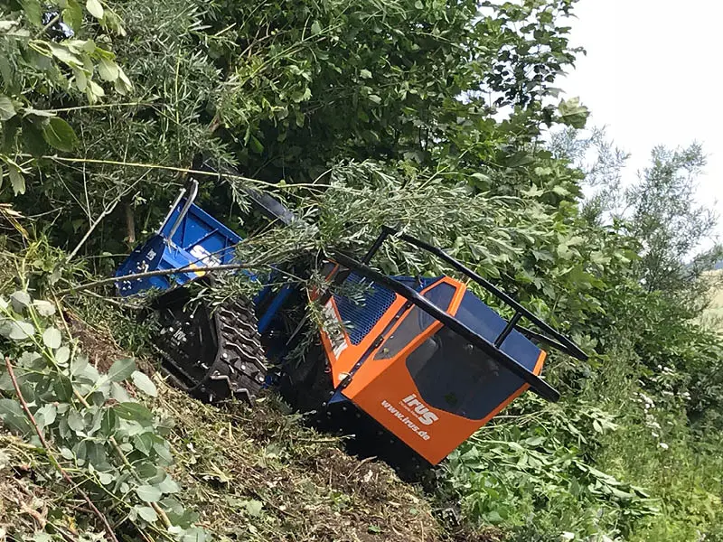Irus im Steilhang einsatz