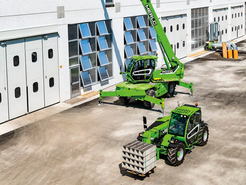 Merlo Roto und Turbofarmer