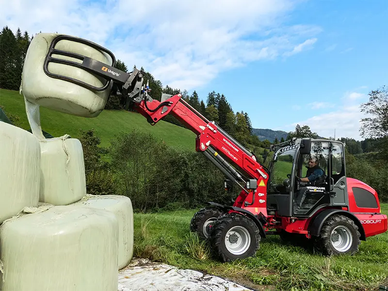 Weidemann t2080lpt stohovanie pri lisovaní