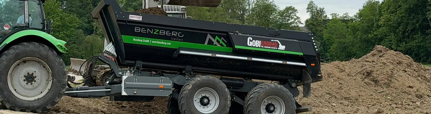 Die Benzberg Mulde TX24 im Einsatz