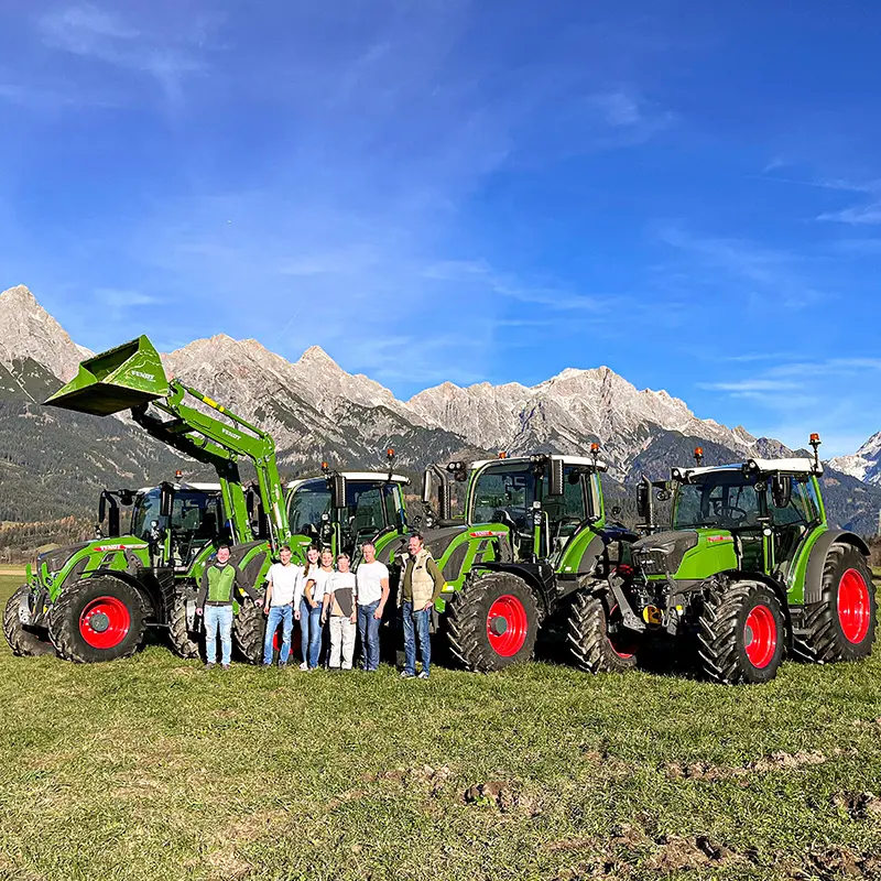 Odovzdanie Fendt 211, 516, 516, 724 Gen 6