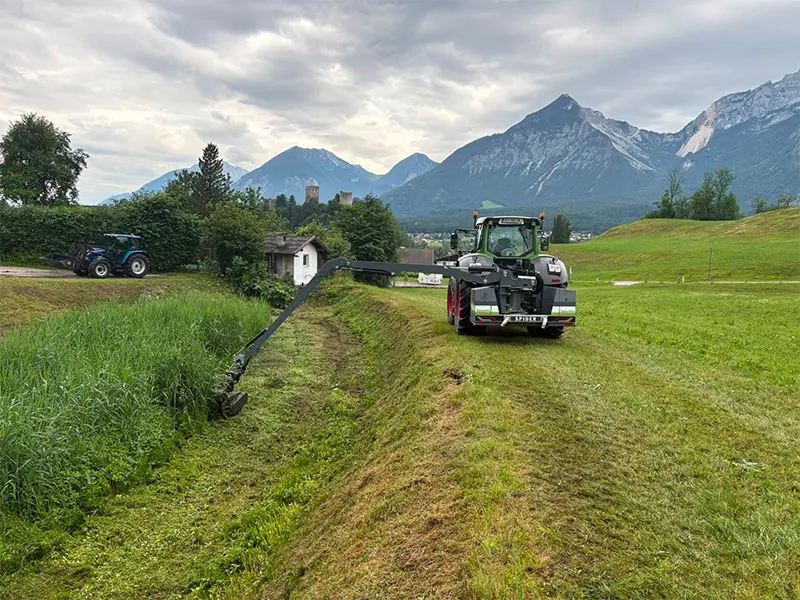 Der GreenTec Spider 820 im Einsatz