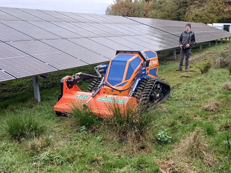 Der IRUS Deltrak 50 V3 im Einsatz