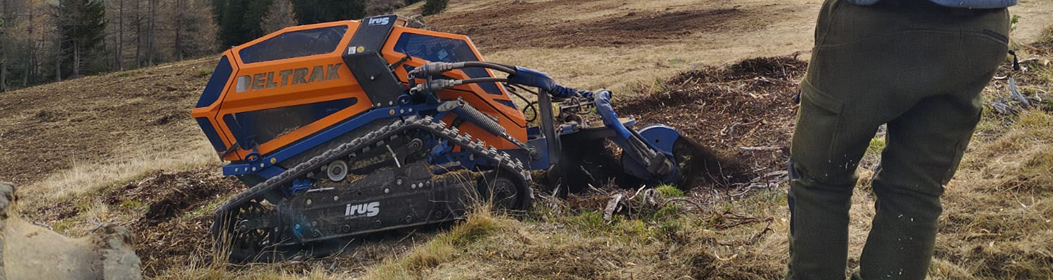 IRUS Deltrak V3 im Einsatz