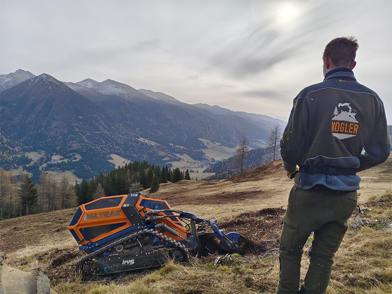 IRUS Deltrak V3 im Einsatz