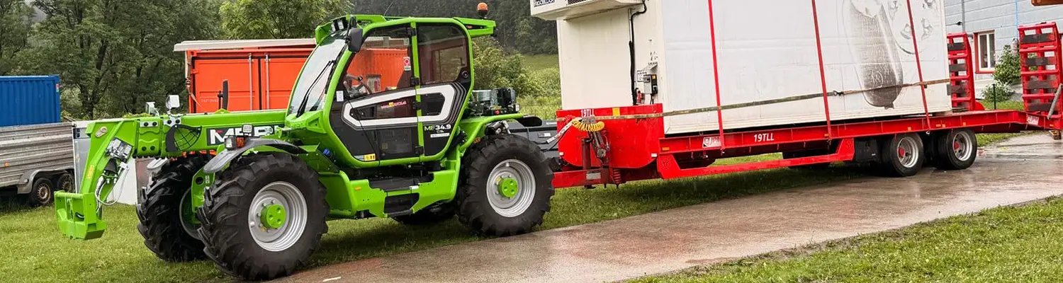 Der Merlo Multifarmer MF 34.9. im Einsatz