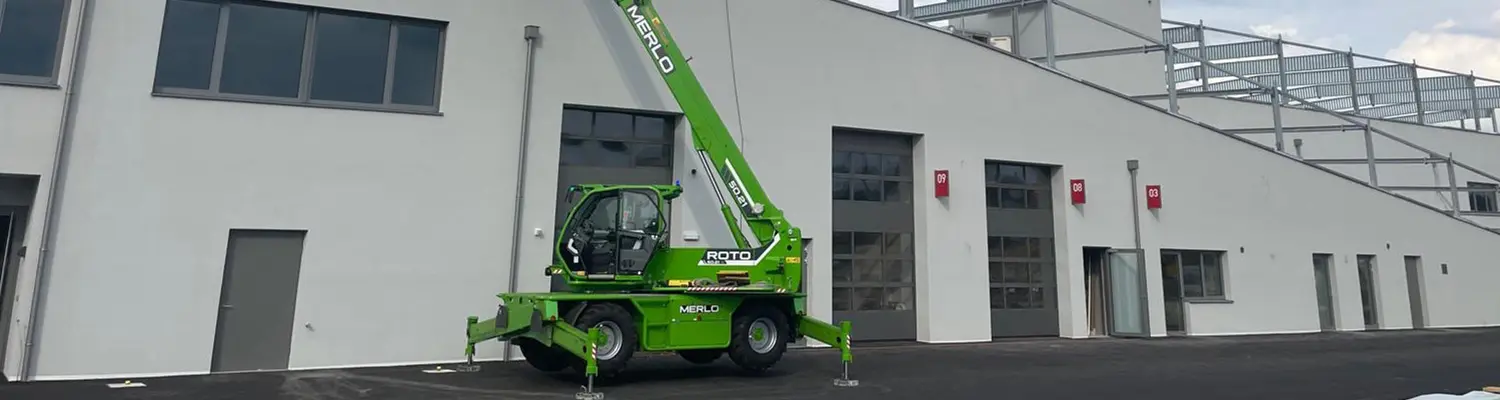Der Merlo R 50.21. im Einsatz