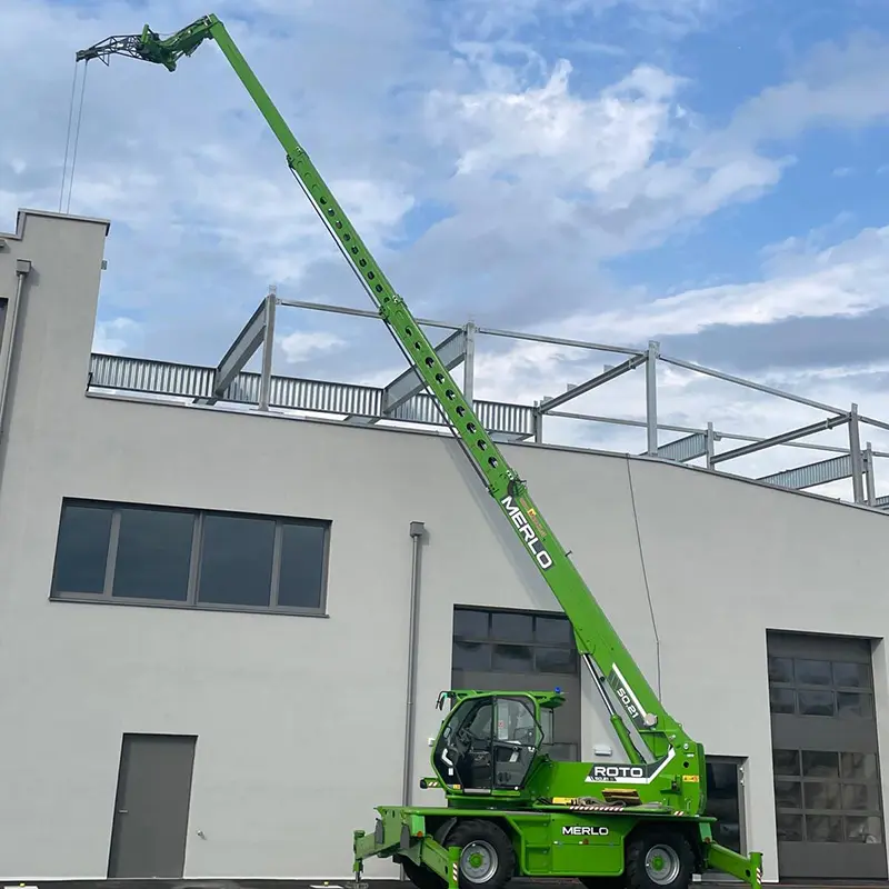 Der Merlo R 50.21. im Einsatz