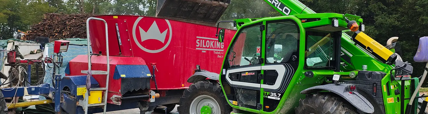 Der Merlo TF 35.7. im Einsatz