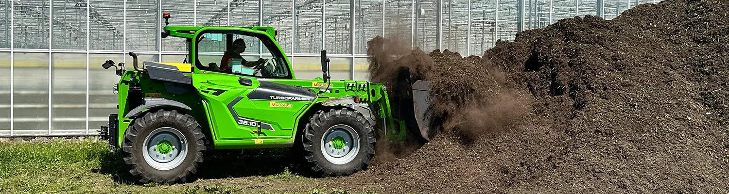 Der Merlo TF 38.10. TT-136 im Einsatz