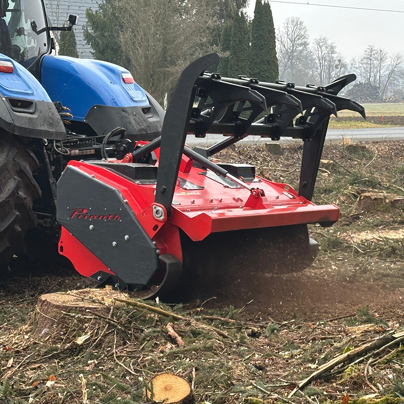 Prinoth M650 Turbo marás közben