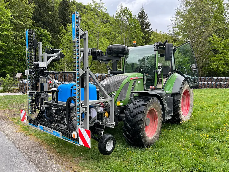 Die Rumex RXF 600 zusammengeklappt