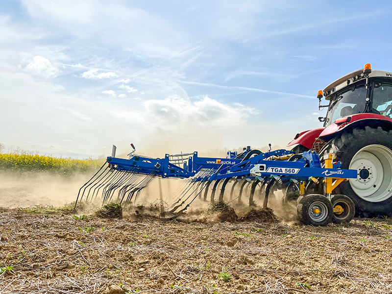Der Treffler TGA 560 im Einsatz