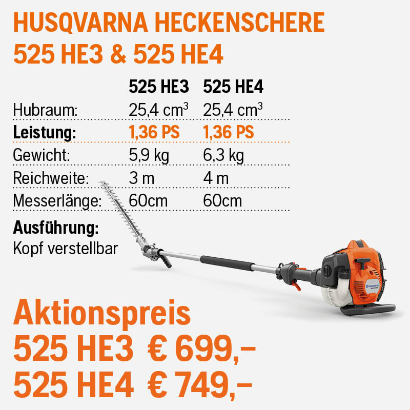 HUSQ Heckenschere 525 HE3