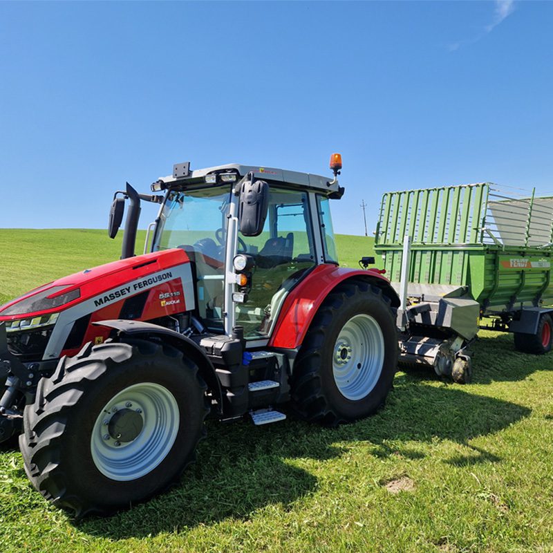 Massey Ferguson 5S mit Fendt Tigo 35S