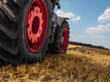 Detailansicht der Reifendruckregelanlage des Fendt 900 Vario Detailansicht der Reifendruckregelanlage des Fendt 900 Vario